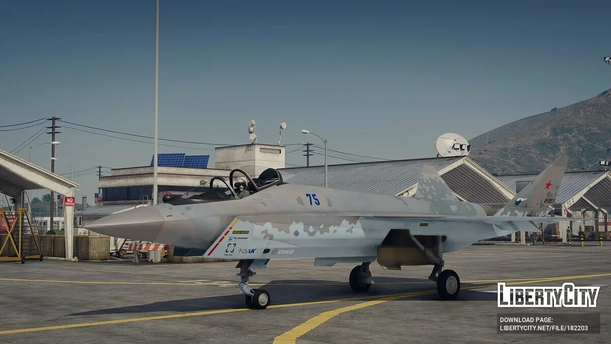 Sukhoi Su-75 Checkmate [Add-On] 1.0 / GTA 5