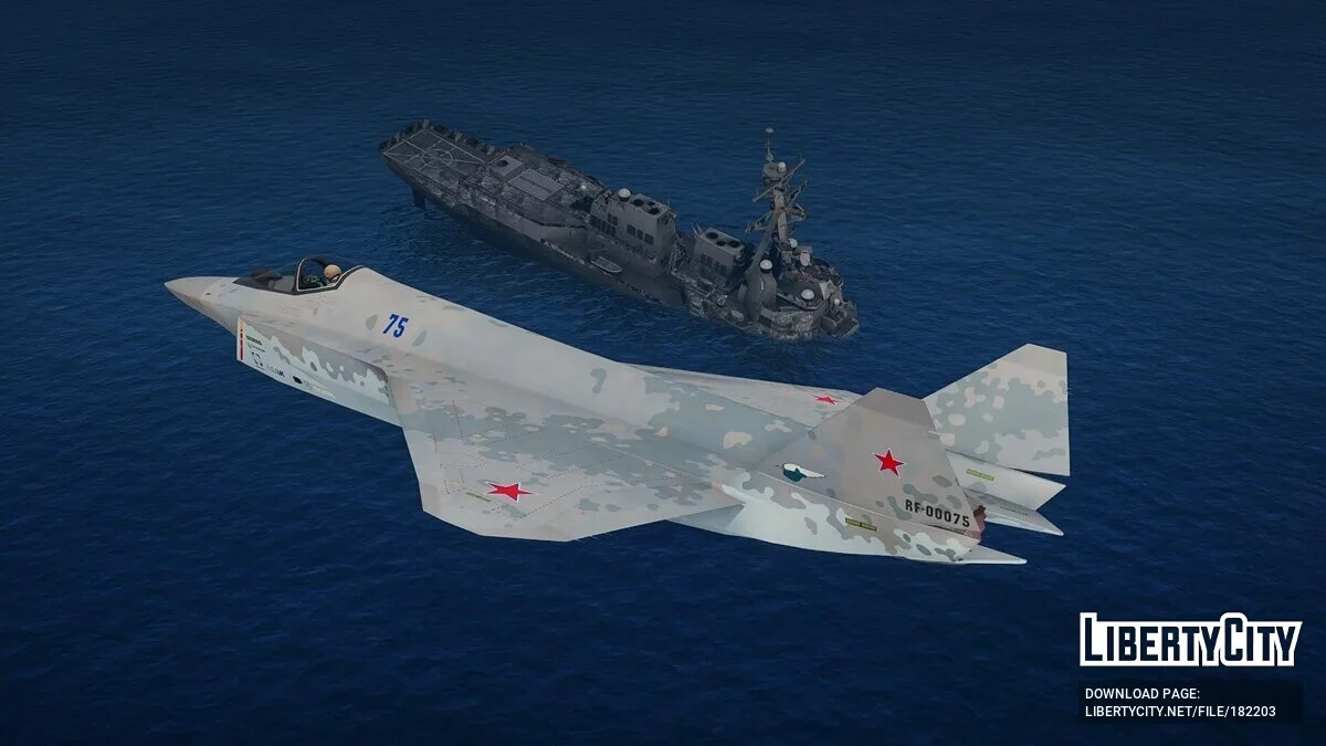 Sukhoi Su-75 Checkmate [Add-On] 1.0 / GTA 5