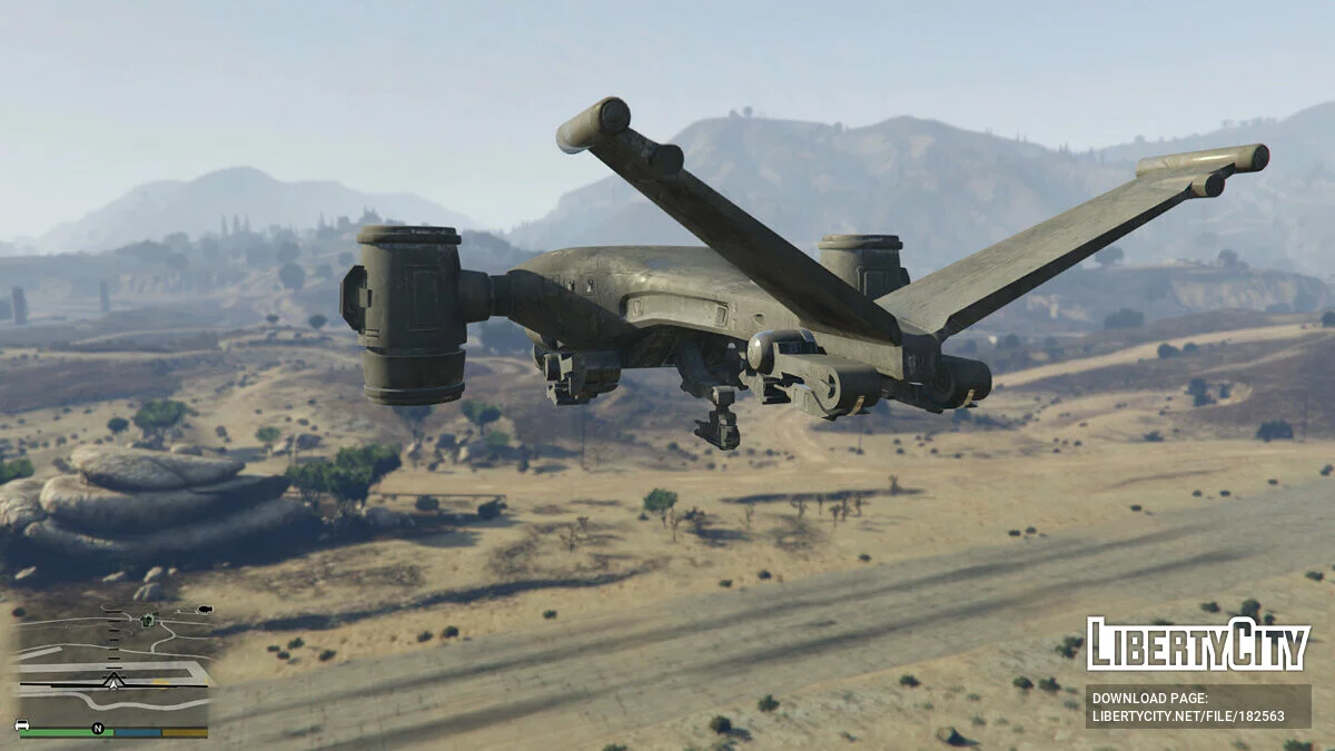 Terminator 2 Aerial Hunter Killer [Add-On] 0.3 / GTA 5