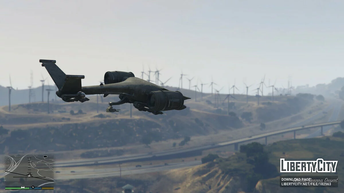 Terminator 2 Aerial Hunter Killer [Add-On] 0.3 / GTA 5