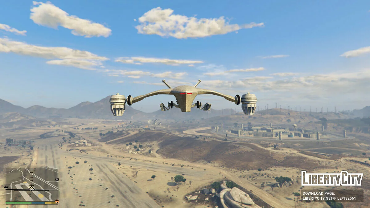 Terminator 3 Aerial Hunter Killer [Add-On] 0.1 / GTA 5