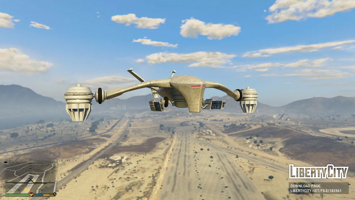 Terminator 3 Aerial Hunter Killer [Add-On] 0.1 / GTA 5