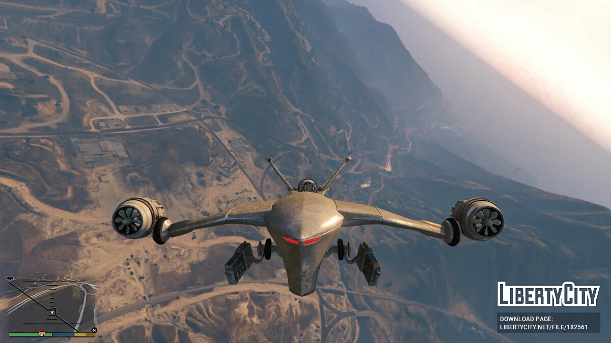 Terminator 3 Aerial Hunter Killer [Add-On] 0.1 / GTA 5