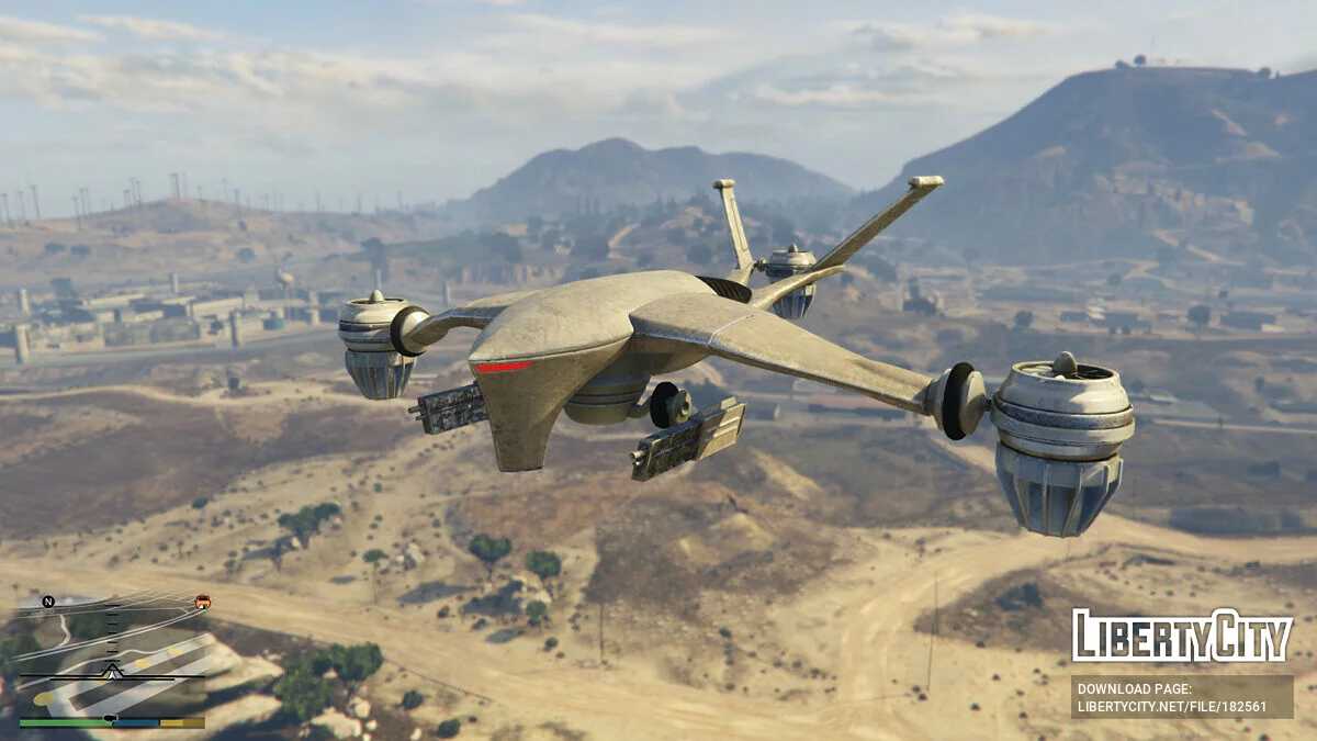 Terminator 3 Aerial Hunter Killer [Add-On] 0.1 / GTA 5