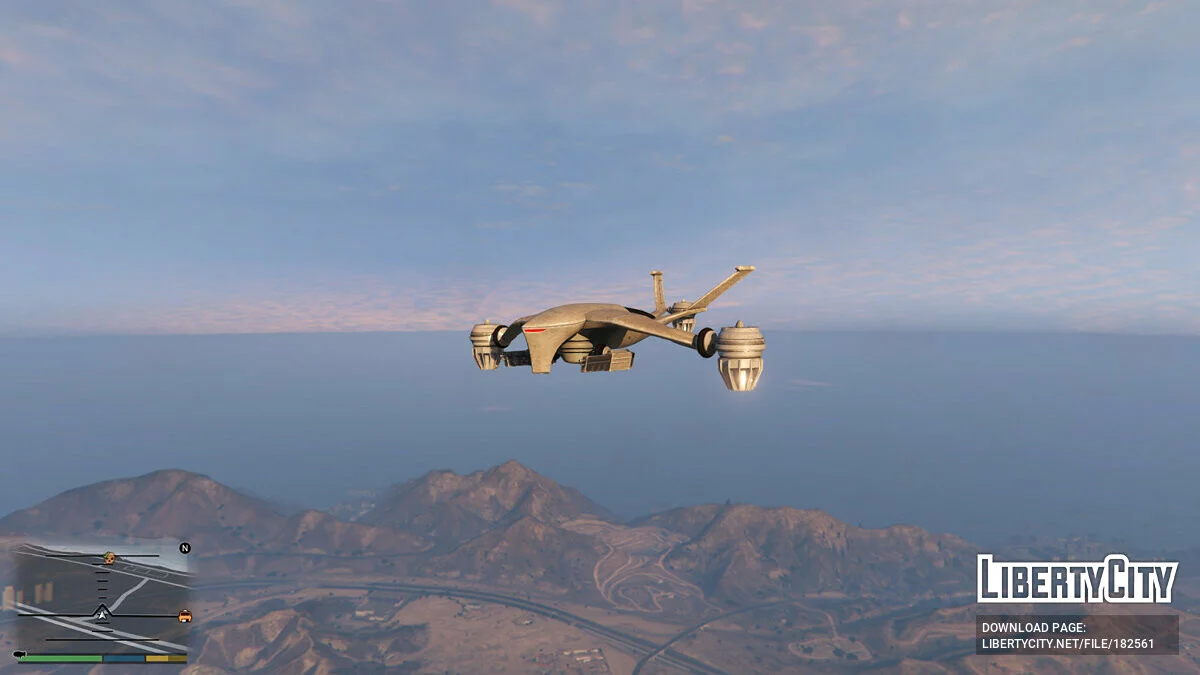 Terminator 3 Aerial Hunter Killer [Add-On] 0.1 / GTA 5