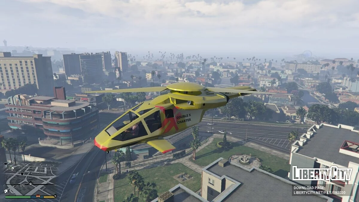 Whisper Craft из фильма «Шестой день» [Add-On | VehFuncs V] 0.2 / GTA 5