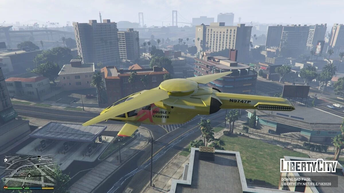 Whisper Craft из фильма «Шестой день» [Add-On | VehFuncs V] 0.2 / GTA 5