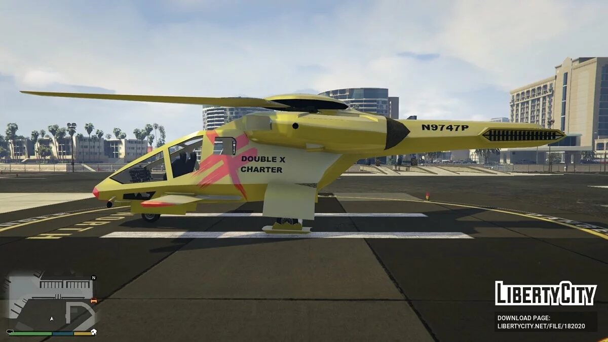 Whisper Craft из фильма «Шестой день» [Add-On | VehFuncs V] 0.2 / GTA 5