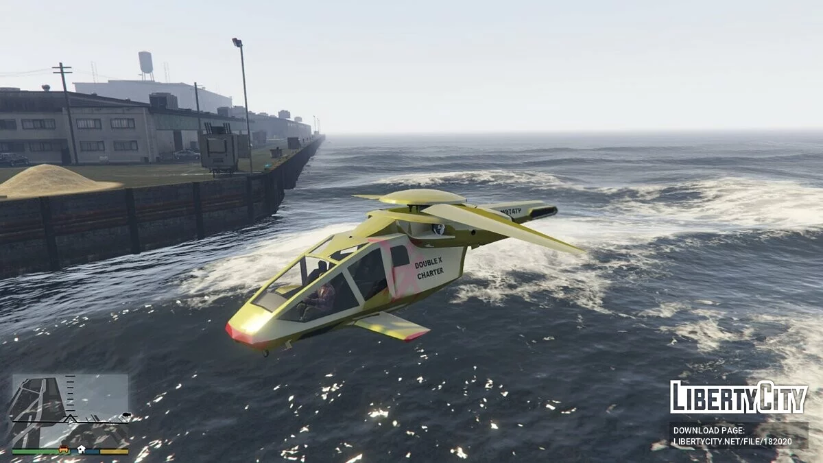 Whisper Craft из фильма «Шестой день» [Add-On | VehFuncs V] 0.2 / GTA 5