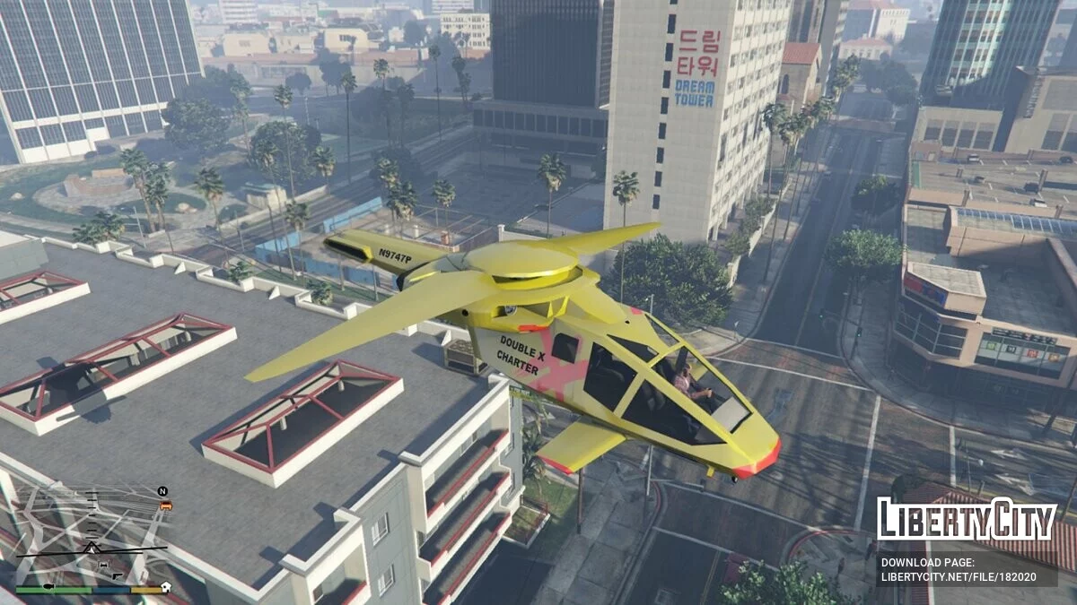 Whisper Craft из фильма «Шестой день» [Add-On | VehFuncs V] 0.2 / GTA 5