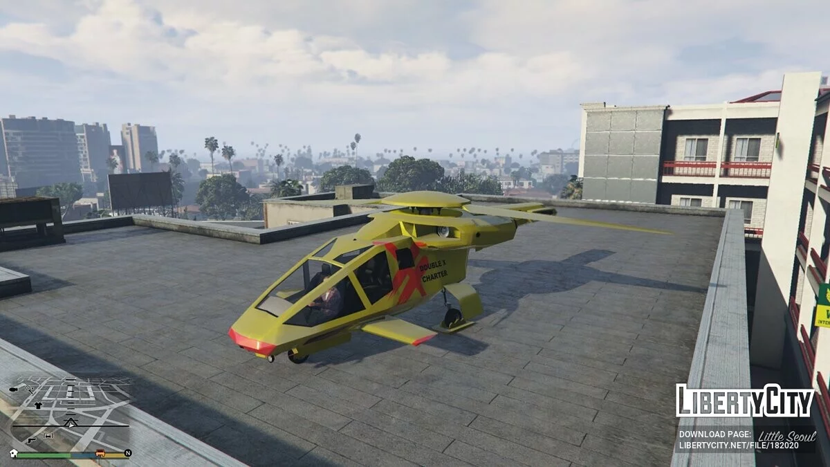 Whisper Craft из фильма «Шестой день» [Add-On | VehFuncs V] 0.2 / GTA 5