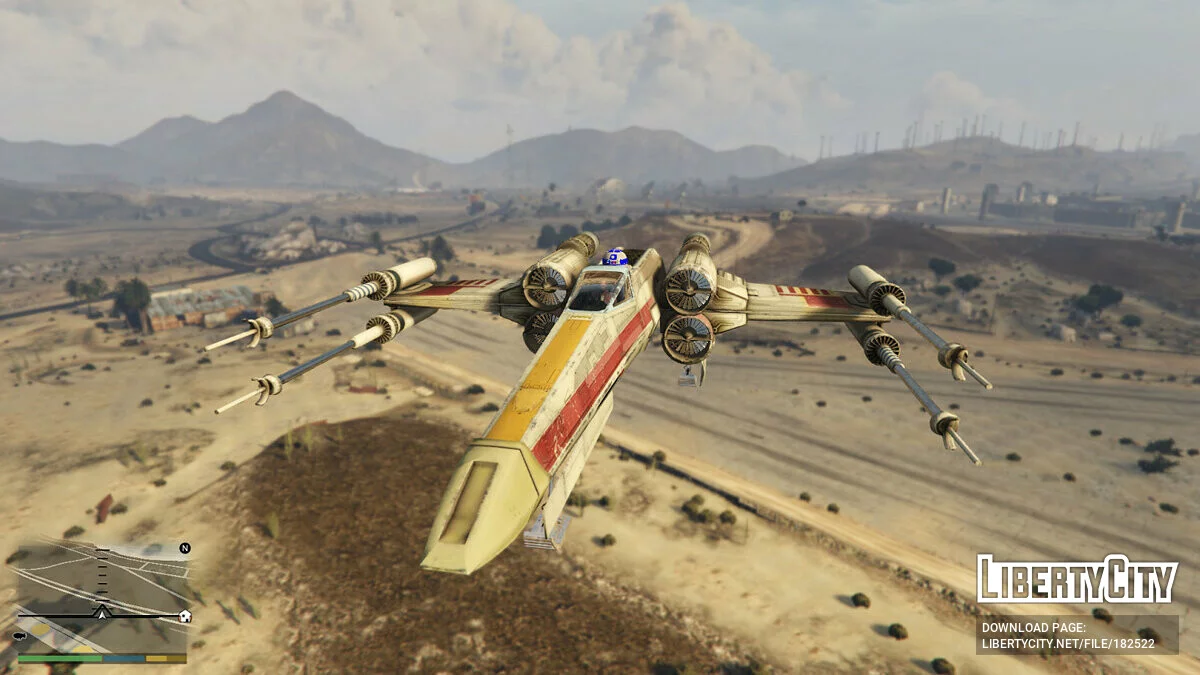 X-Wing из Star Wars [Add-On] 0.1 / GTA 5