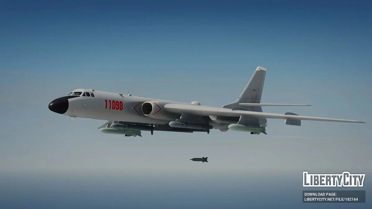 Xian H-6K [Add-On] 1.0 / GTA 5