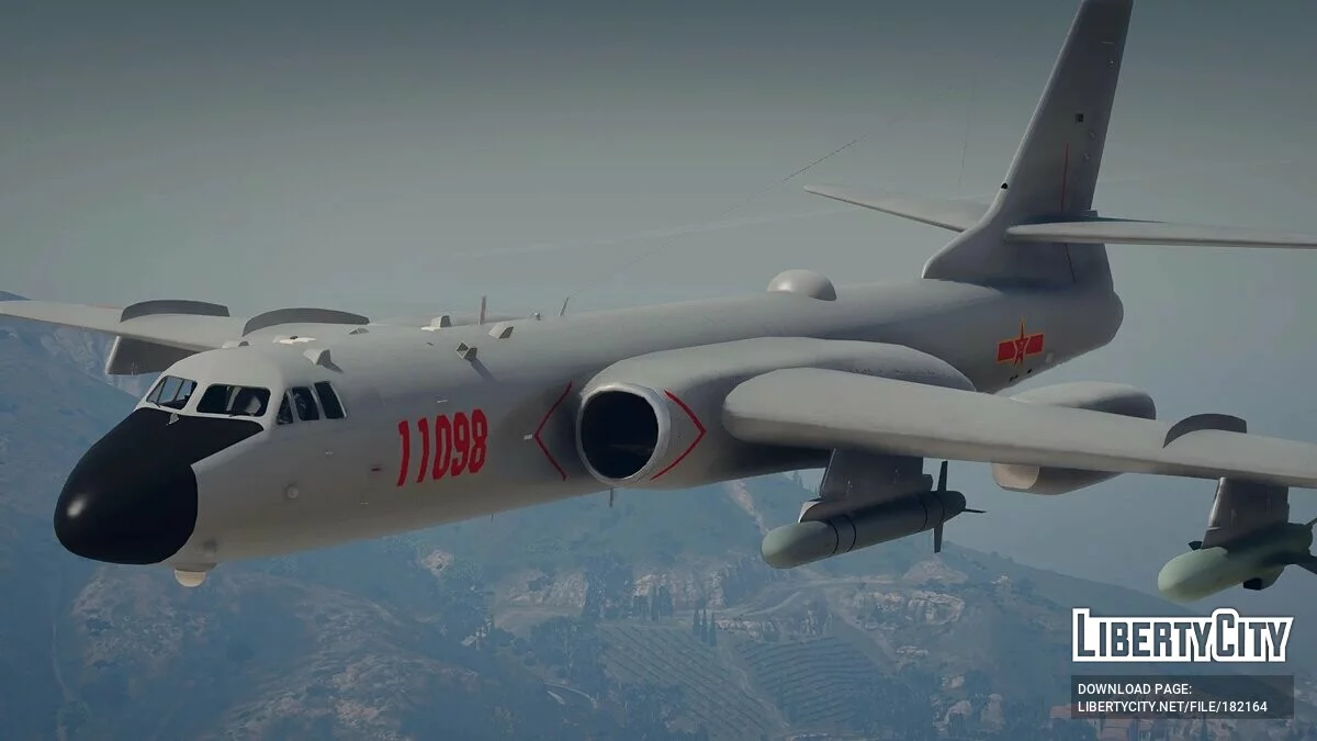 Xian H-6K [Add-On] 1.0 / GTA 5