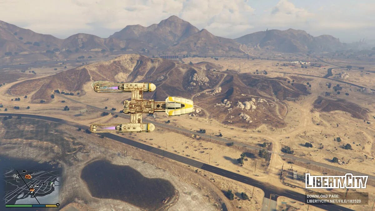 Y-Wing Star Wars [Add-On] 1.0 / GTA 5
