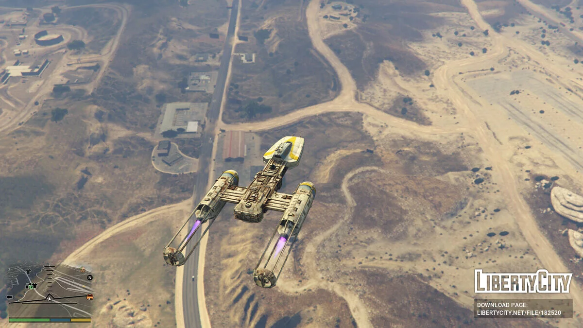 Y-Wing Star Wars [Add-On] 1.0 / GTA 5