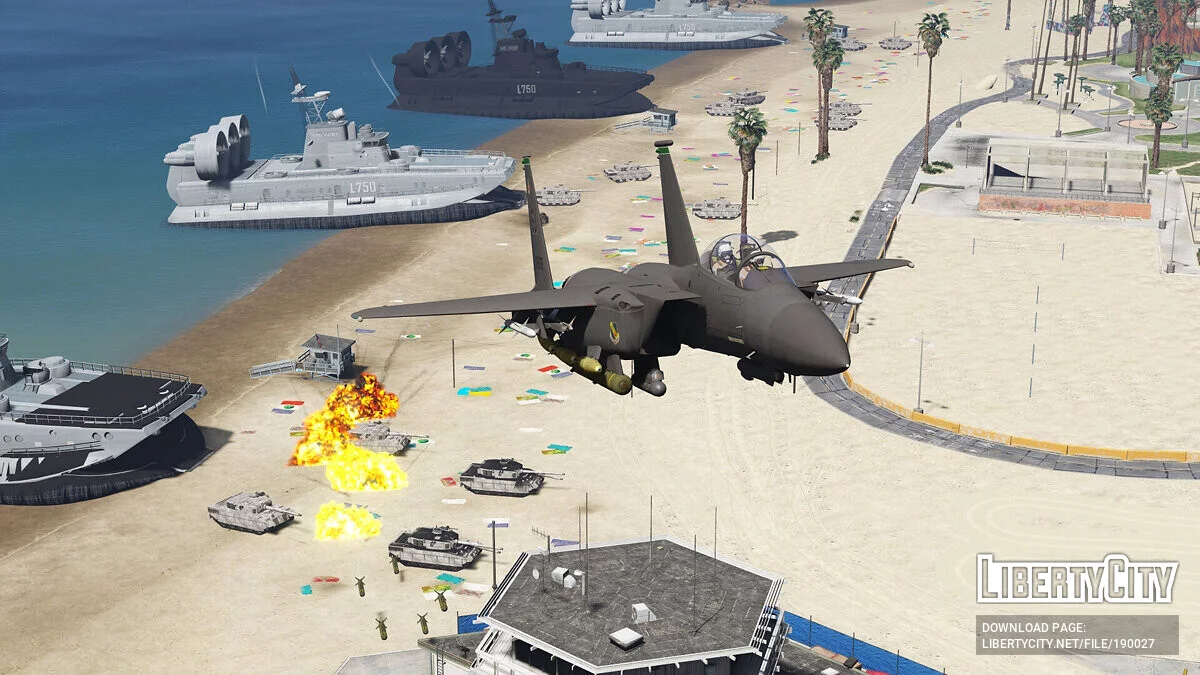 F-15E Strike Eagle [Add-On | Tuning] 1.2 / GTA 5