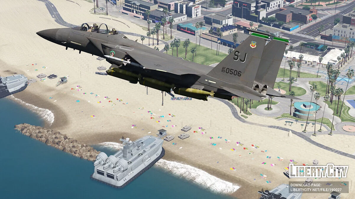 F-15E Strike Eagle [Add-On | Tuning] 1.2 / GTA 5