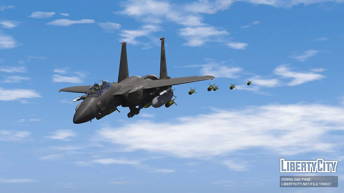 F-15E Strike Eagle [Add-On | Tuning] 1.2 / GTA 5