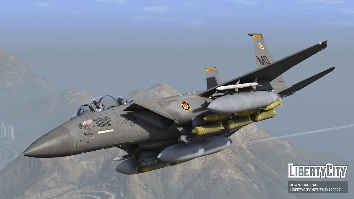 F-15E Strike Eagle [Add-On | Tuning] 1.2 / GTA 5