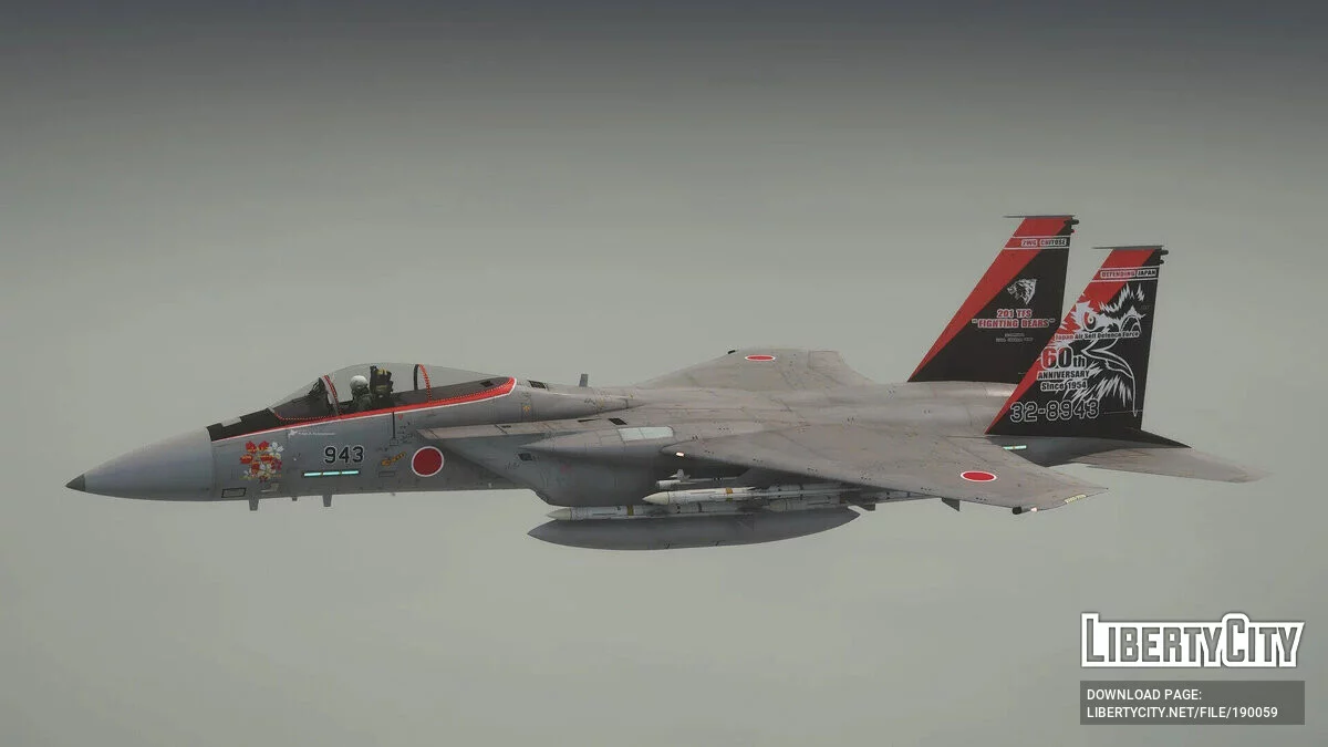 F-15J Eagle Japan Air Self Defense Force [Add-On] 1.0 / GTA 5