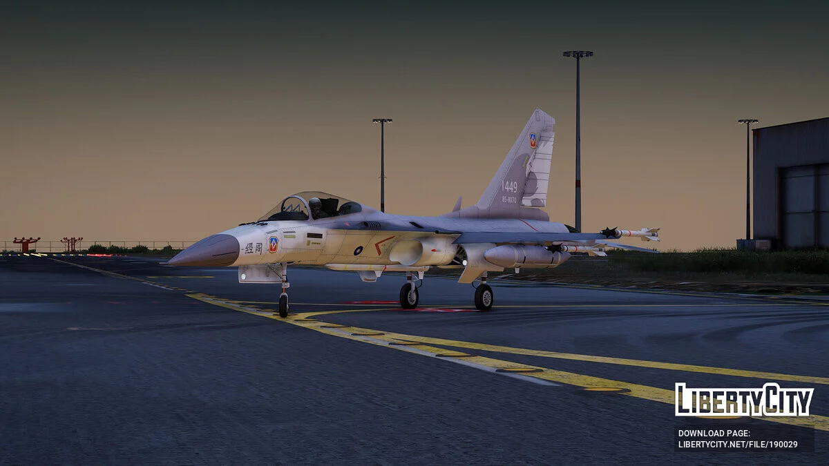 F-CK-1 Ching-kuo Taiwan [Add-On] 1.0 / GTA 5