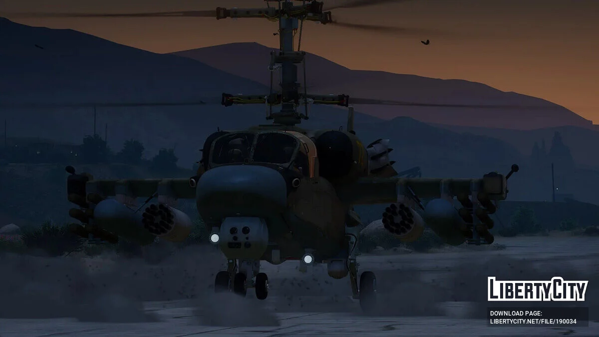 KA-52 Hokum-B [Add-On] 1.0 / GTA 5