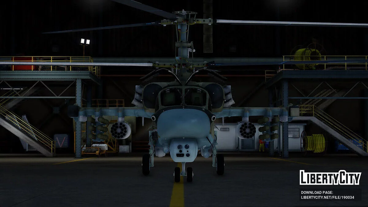 KA-52 Hokum-B [Add-On] 1.0 / GTA 5