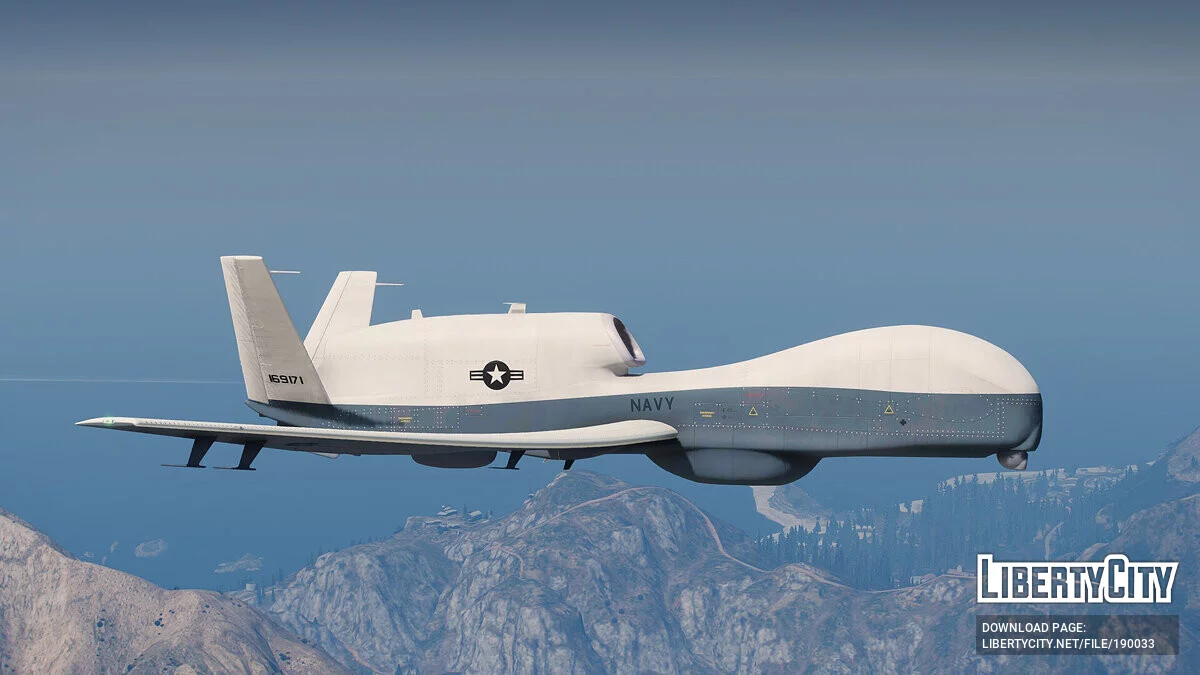 MQ-4C Triton USA & Australia [Add-On] 1.0 / GTA 5