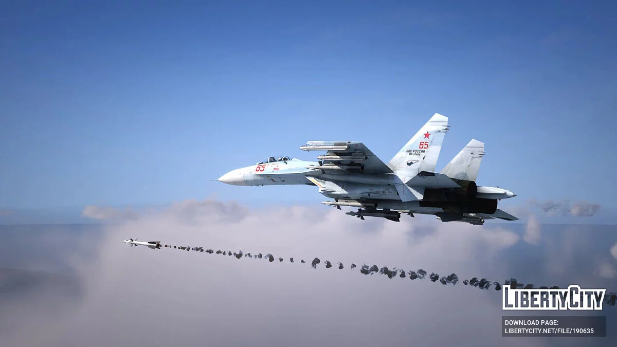 Su-27 Flanker [Add-On] 1.0 / GTA 5