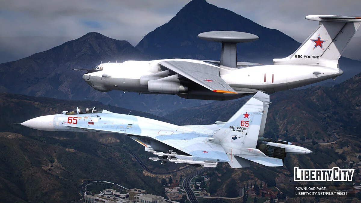 Su-27 Flanker [Add-On] 1.0 / GTA 5