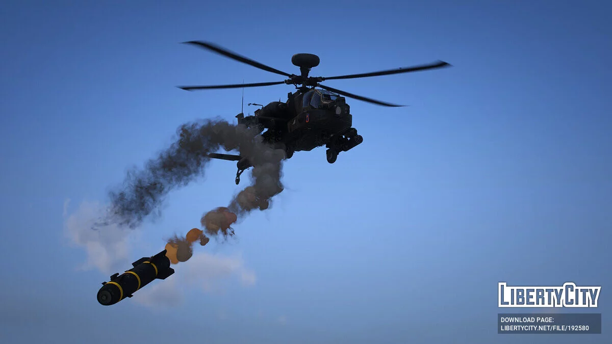 AH-64E Apache Guardian [Add-On | LODs] 1.1 / GTA 5