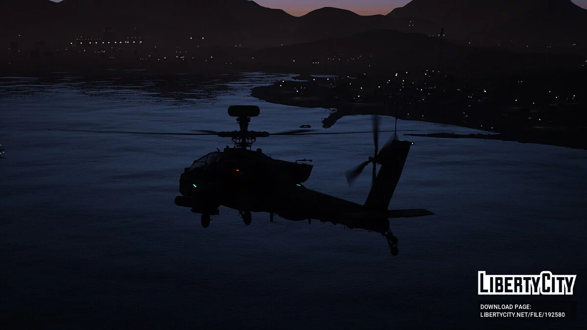 AH-64E Apache Guardian [Add-On | LODs] 1.1 / GTA 5