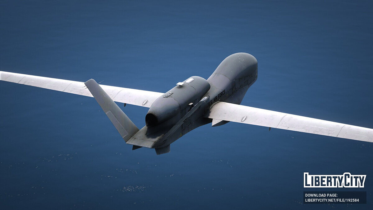 Скачать RQ-4 Global Hawk 1.0 для GTA 5