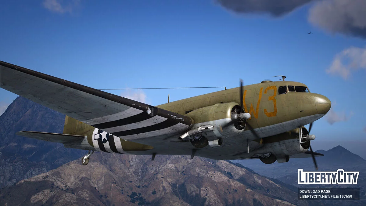 Douglas C-47 Skytrain 1.0 / GTA 5