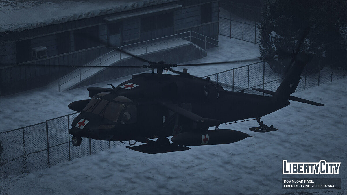 Скачать UH-60 Black Hawk Mega Pack для GTA 5