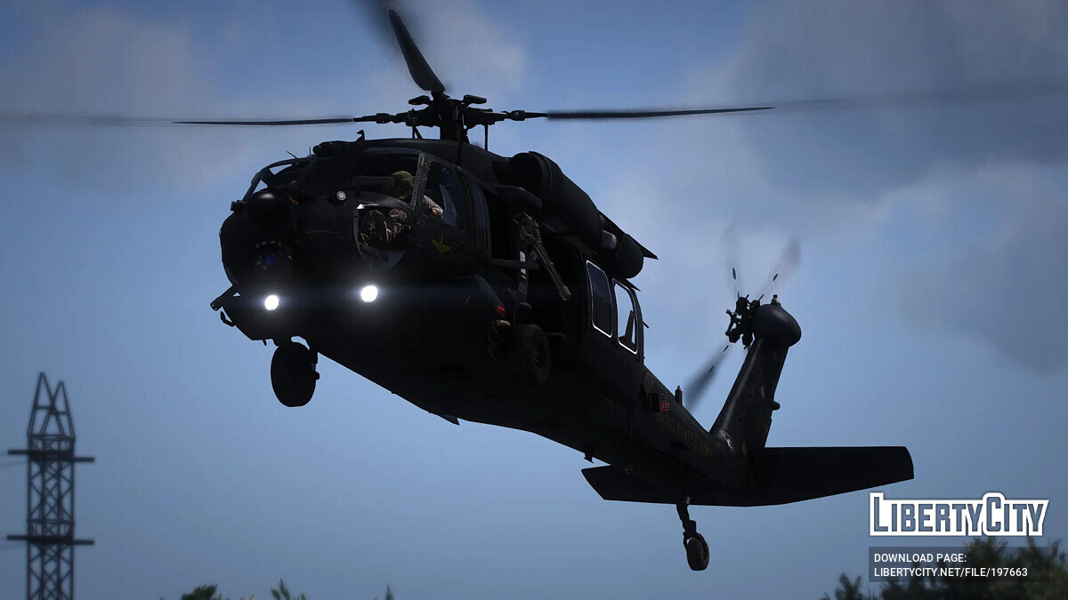 Скачать UH-60 Black Hawk Mega Pack для GTA 5