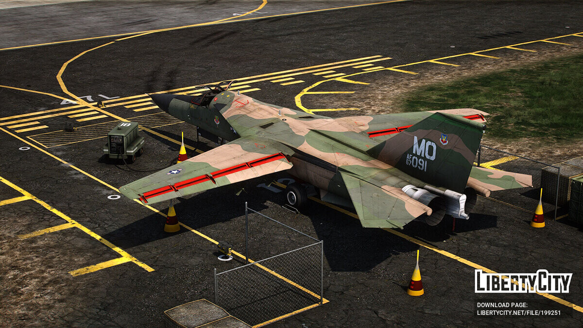 Скачать F-111A Aardvark для GTA 5