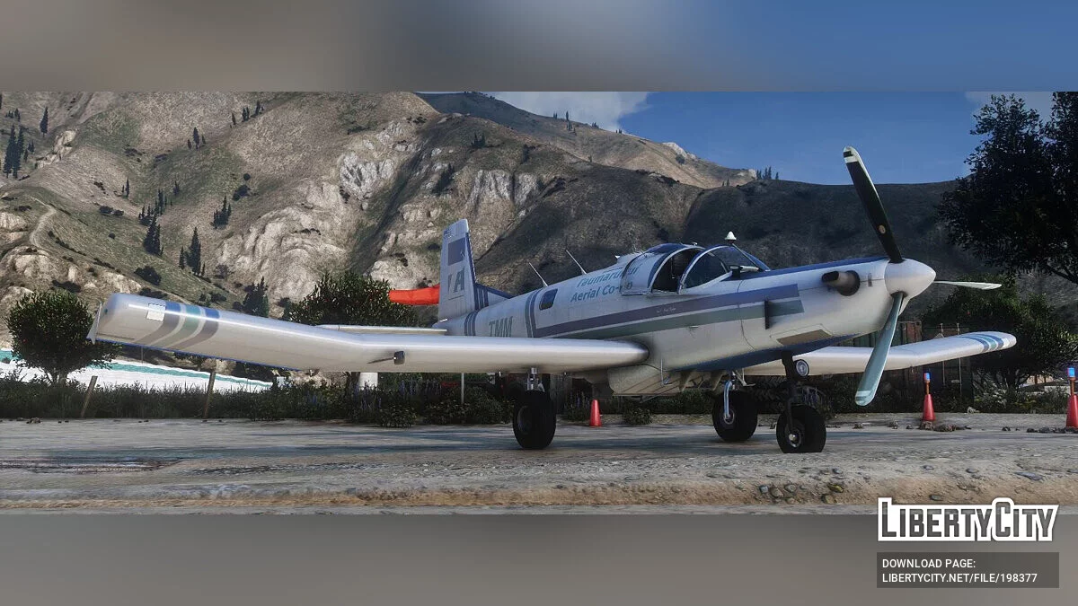 Pacific Aerospace Cresco Cropdusting Airplane 1.0 / GTA 5