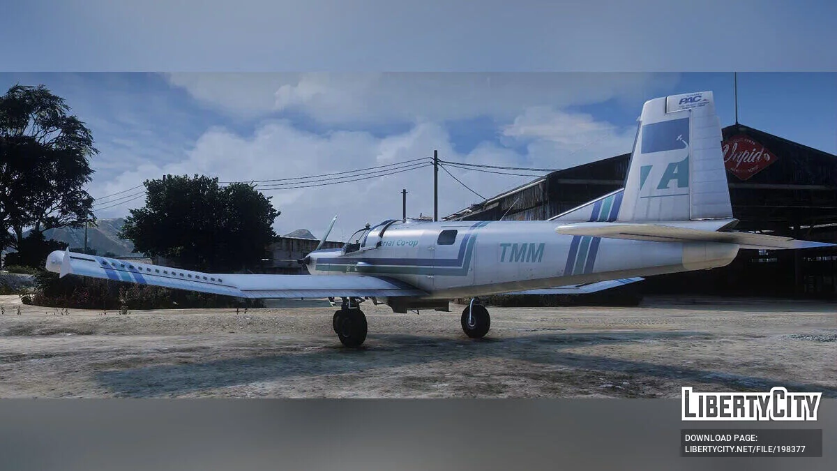 Pacific Aerospace Cresco Cropdusting Airplane 1.0 / GTA 5