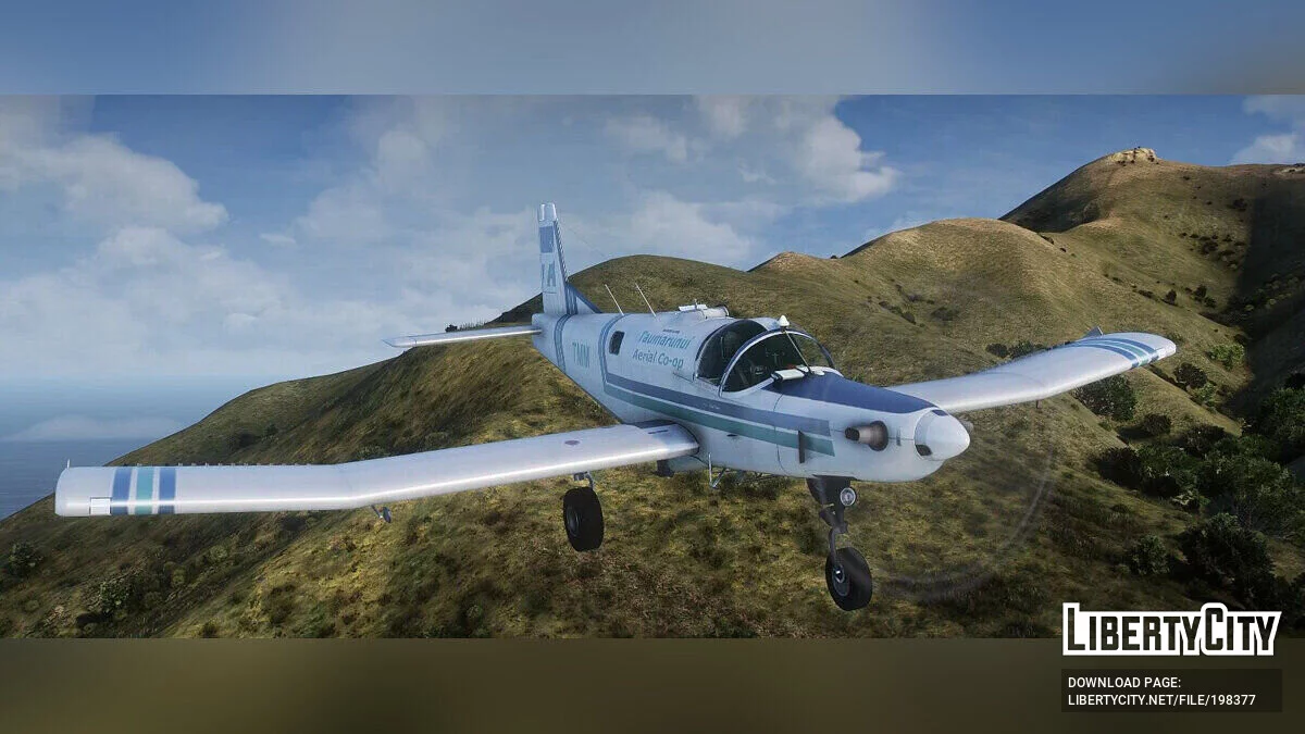 Pacific Aerospace Cresco Cropdusting Airplane 1.0 / GTA 5