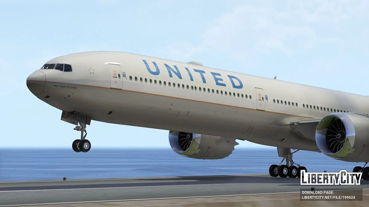 16-местный Boeing 777-9X (Add-On) / GTA 5