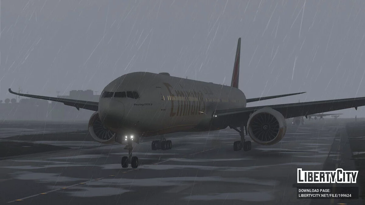 16-местный Boeing 777-9X (Add-On) / GTA 5