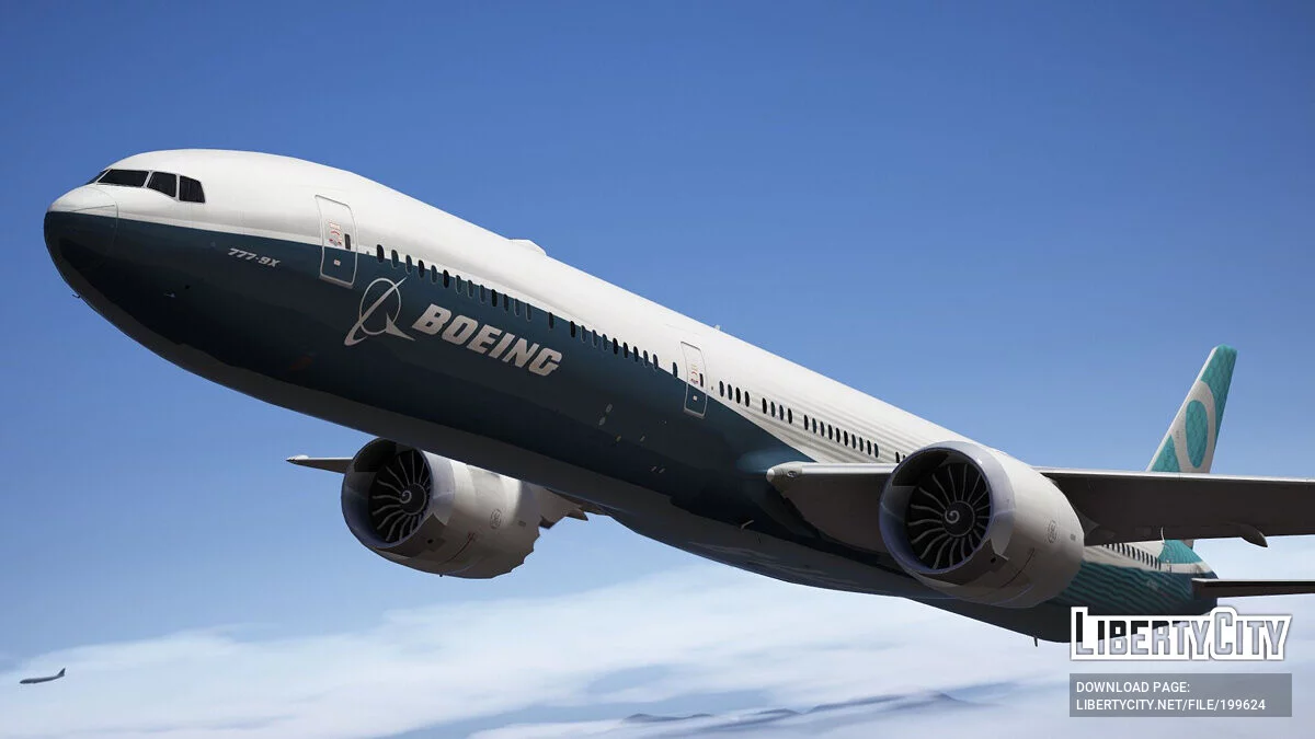 16-местный Boeing 777-9X (Add-On) / GTA 5