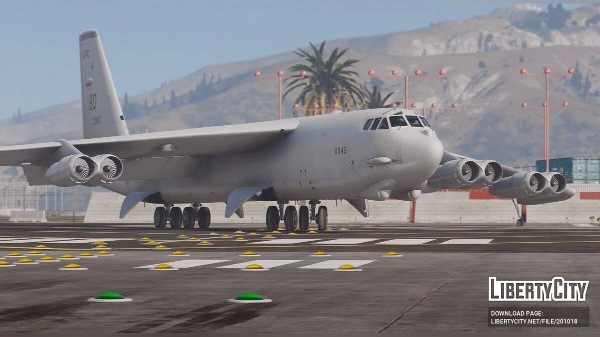 Тяжёлый бомбардировщик Boeing B-52H Stratofortress [Add-On] / GTA 5