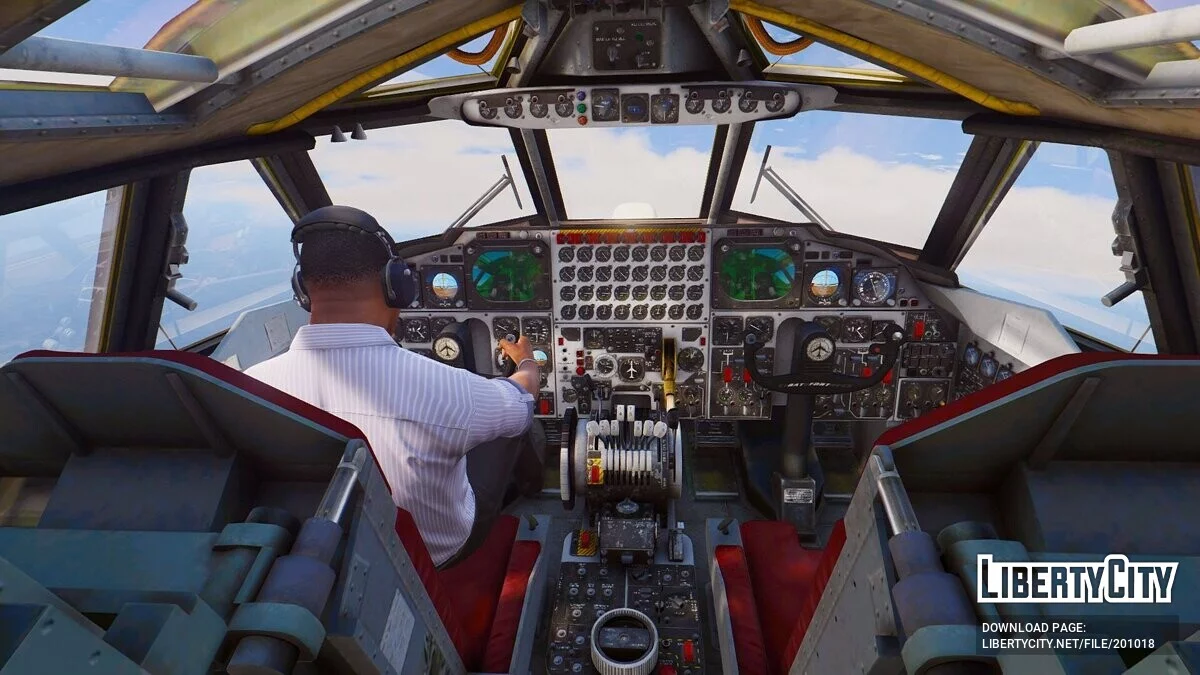 Тяжёлый бомбардировщик Boeing B-52H Stratofortress [Add-On] / GTA 5