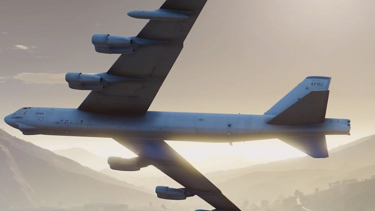 Тяжёлый бомбардировщик Boeing B-52H Stratofortress [Add-On] / GTA 5