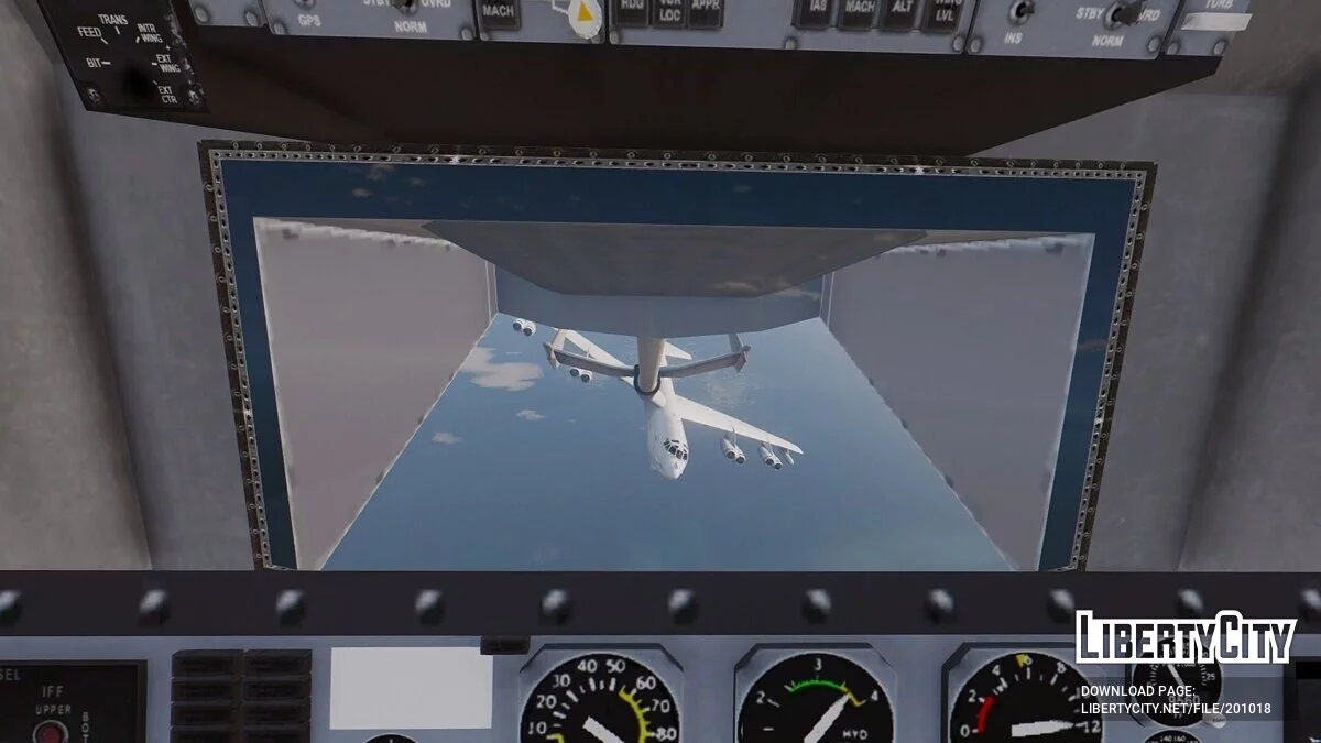 Тяжёлый бомбардировщик Boeing B-52H Stratofortress [Add-On] / GTA 5