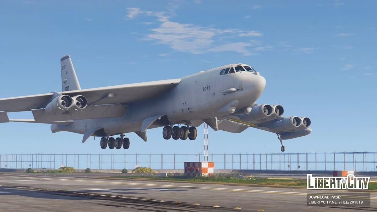 Тяжёлый бомбардировщик Boeing B-52H Stratofortress [Add-On] / GTA 5