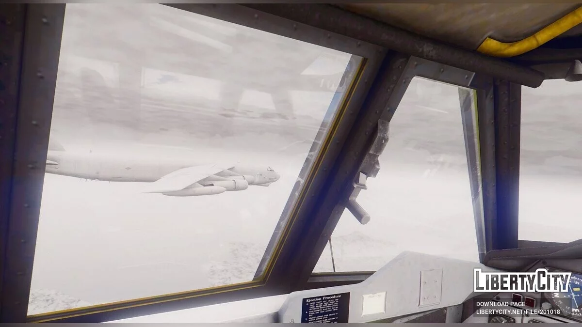 Тяжёлый бомбардировщик Boeing B-52H Stratofortress [Add-On] / GTA 5